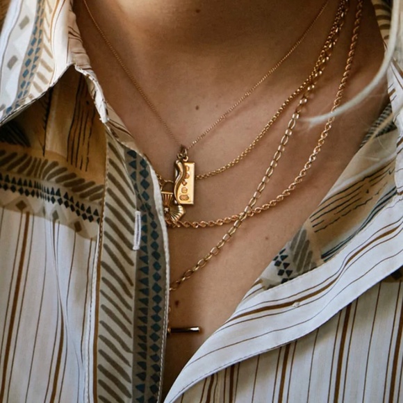 EJ Solid Sterling Silver Millennium Ingot Pendant + 20” Rolo Chain - Picture 8 of 8